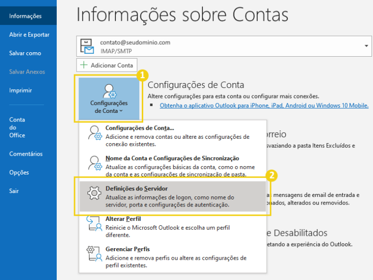 Roundcube webmail настройка outlook